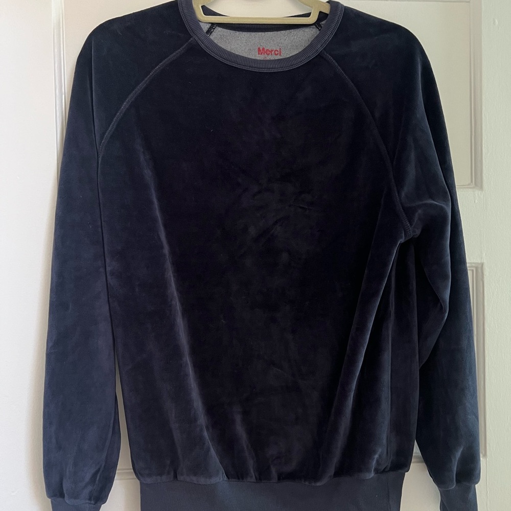 Merci Women's Black Crew Neck Sweater